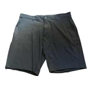 Greg Norman Collection Black Hybrid Shorts